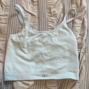 Set Active sculptflex crop tank top in flex